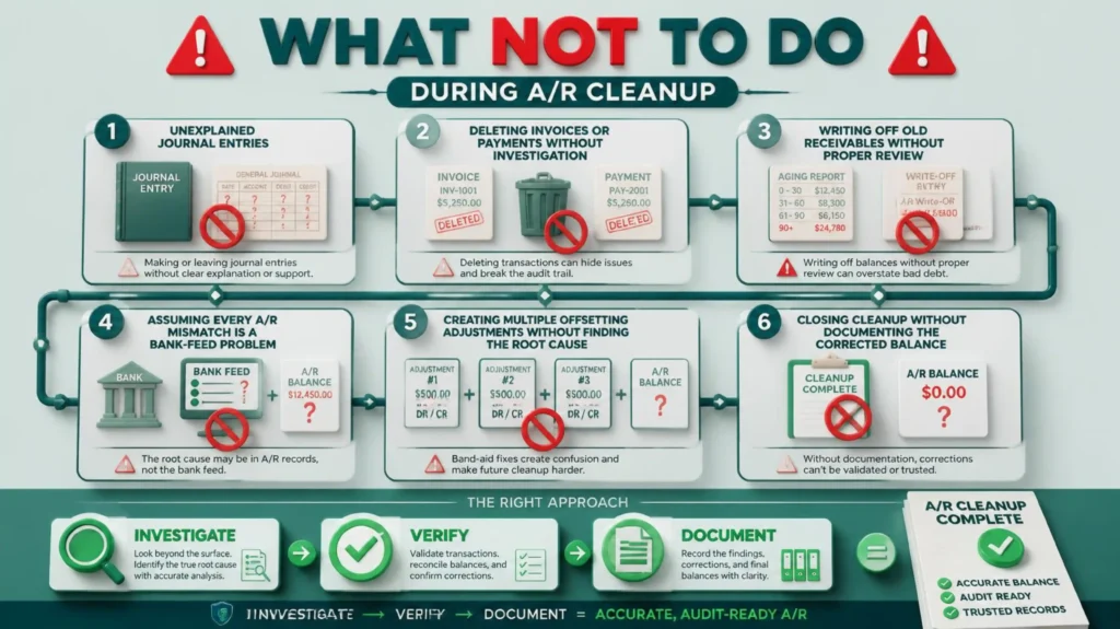Is Your Accounts Receivable (A/R) Balance Accurate? Common Bookkeeping Errors and Cleanup Solutions