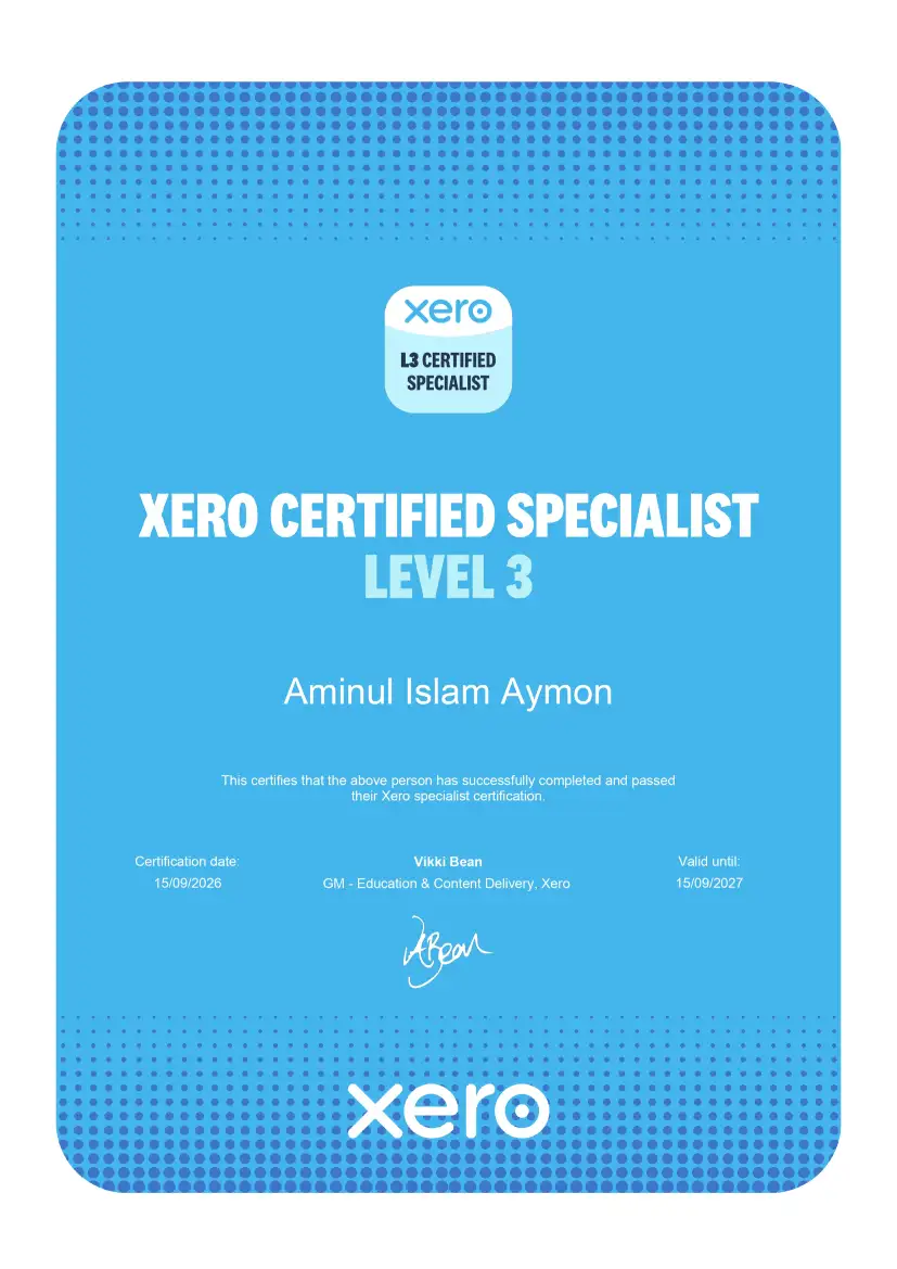 Level 3 Certified Specialist