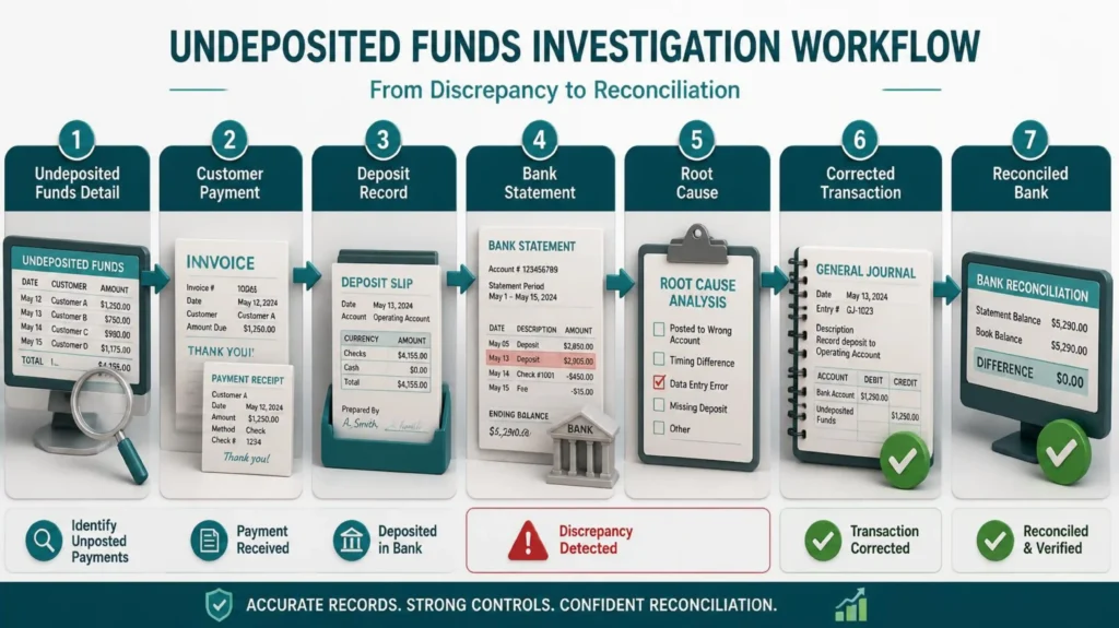 Undeposited Funds in QuickBooks: Why Payments Remain and How to Fix Them