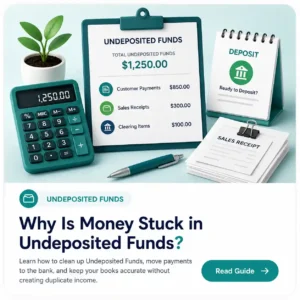 Undeposited Funds in QuickBooks: Why Payments Remain and How to Fix Them